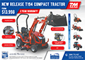 T194 - New Release Compact Tractor